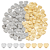 DICOSMETIC 120Pcs 2 Colors 201 Stainless Steel Charms STAS-DC0015-74-1