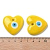 Handmade Evil Eye Lampwork Pendants LAMP-F035-11C-3