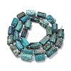 Natural Chrysocolla and Lapis Lazuli Beads Strands G-C275-A01-01-3