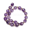 Natural Amethyst Beads Strands GG-CBA4A3B-A15-5