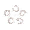 Spray Painted Iron Open Jump Rings IFIN-T017-04C-19-1