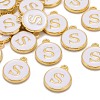 Golden Plated Alloy Charms ENAM-S118-01S-4