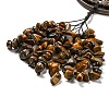 Natural Tiger Eye Chip Tree of Life Pendants Decoration G-F733-06E-3