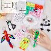 SUNNYCLUE DIY Animal Keychain Making Kit DIY-SC0022-59-3