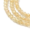 Natural Yellow Apatite Beads Strands G-N342-20A-01-4