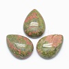 Natural Unakite Cabochons G-E491-B-03-1