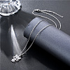 Stainless Steel Pendant Necklaces PW-WGF5F36-01-3