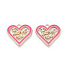 Alloy Enamel Pendants ENAM-T024-09C-G-1