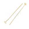 Brass Micro Pave Cubic Zirconia Stud Earring Findings CU-CBA4618-01G-01-2
