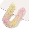 Transparent Painted Glass Beads Strands DGLA-A034-T1mm-A25-1