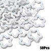 50Pcs Opaque Acrylic Pendants MACR-YW0004-36F-1