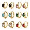 304 Stainless Steel Hoop Earrings EJEW-P309-04G-2