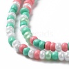 Glass Seed Bead Strands LAMP-B021-04F-4