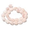 Natural Rose Quartz Beads Strands G-P561-B01-01-3