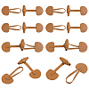 Leather Toggle Buckles FIND-WH0199-469A-1