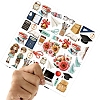 10Pcs 10 Styles Scrapbook Paper Pad PW-WG632BF-01-5