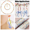 10 Strands Electroplate Glass Beads Strands EGLA-HY0001-09-6