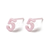 Hypoallergenic Bioceramics Zirconia Ceramic Stud Earrings EJEW-C065-03F-3