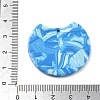 Transparent Printed Acrylic Pendantst OACR-Q006-01B-3