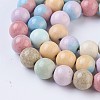 Natural Gemstone Imitation Rainbow Alashan Agate Strands G-O183-05B-1-3