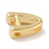 Brass Slider Charms KK-L243-33G-3