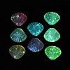 Luminous Transparent Acrylic Beads OACR-G033-06E-2