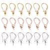 9 Pairs 3 Colors Brass Earring Hooks sgKK-ZZ0001-02-1