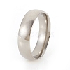 201 Stainless Steel Plain Band Rings RJEW-G107-6mm-10-P-1