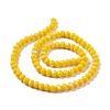 Electroplate Opaque Solid Color Glass Beads Strands LS-EGLA-A044-P2mm-L04-2