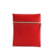 Rectangle PU Leather Jewelry Gift Zipper Bags PW-WGB98FA-21-1