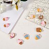 30Pcs 6 Styles Resin Pendants RESI-CJ0001-226-6