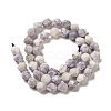 Natural Purple Turquoise Beads Strands G-K382-A09-02-3