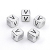 Plated Acrylic Beads PB43C9308-V-1