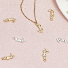60Pcs 2 Colors Alloy Pendants FIND-BBC0004-31-7