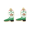 Printed Brass Pendants KK-CBA42CA-09G-02-1