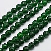 Natural Malaysia Jade Bead Strands G-A147-8mm-A07-3