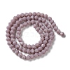 Opaque Solid Color Imitation Jade Glass Beads Strands LS-EGLA-A039-P4mm-D13-2