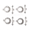 Tibetan Style Alloy Toggle Clasps X-LF1081Y-NF-1