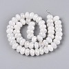 Electroplate Natural Quartz Crystal Beads Strands G-T144-37-2