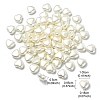 ABS Plastic Imitation Pearl Beads OACR-YW0001-85A-2