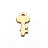 Key 304 Stainless Steel Charms X-STAS-M208-18-1
