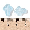 Transparent Spray Paint Glass Beads GLAA-Z011-04D-3