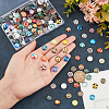   1 Bag Printed Glass Cabochons GGLA-PH0001-49-3