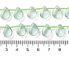 Natural Green Fluorite Beads Strands G-G116-A02-03-5