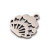 Non-Tarnish 201 Stainless Steel Charms STAS-U016-04P-2