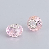 Faceted Glass European Beads LS-GPDL-E004-01B-1