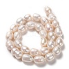 Natural Cultured Freshwater Pearl Beads Strands PEAR-L033-86-01-3