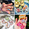 70G 10 Styles Handmade Polymer Clay Sprinkles Mix CLAY-SW0001-03B-10