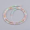 Faceted Glass Beads Strands GLAA-G074-B05-2