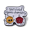 Word I Survived Enamel Pin JEWB-R021-07C-1